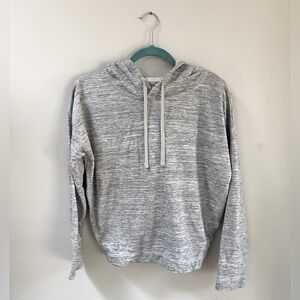 Cynthia Rowley Women’s Cotton Hoodie w/ Layered Open Back Size Medium